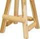 Best Craft Furniture Customizable W39 Round Bar Stool with White Cedar Legs-2