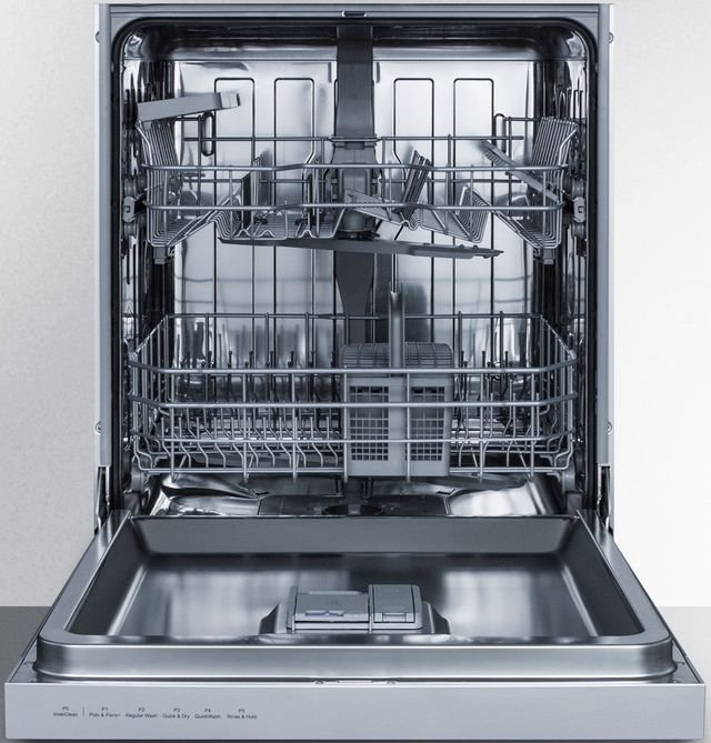 Summit® 24" Stainless Steel Built In Dishwasher-2