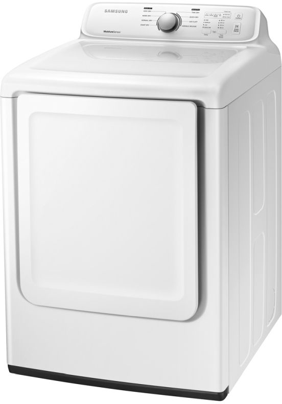 Samsung 7.2 Cu. Ft. White Electric Dryer-4