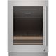 Sub-Zero® Designer Stainless Steel Undercounter Glass Door Panel with Lock-0