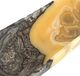 A & B Home Minerva Black/Yellow Hand-Carved Zebra Onyx Bowl-1