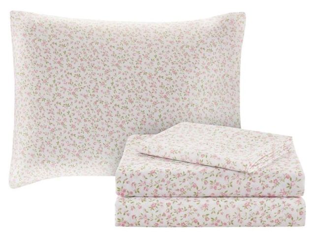 Olliix by Intelligent Design Ashley Blush Queen Comforter and Sheet Set-2
