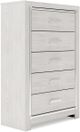 Signature Design by Ashley® Altyra 5-Piece White Queen Bookcase Bed Set-4