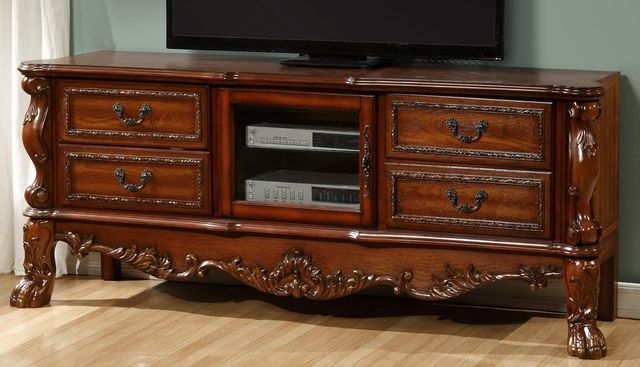 ACME Furniture Dresden Cherry Oak TV Stand-0
