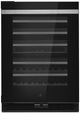 JennAir® NOIR™ 24" Black Under the Counter Wine Cooler-0