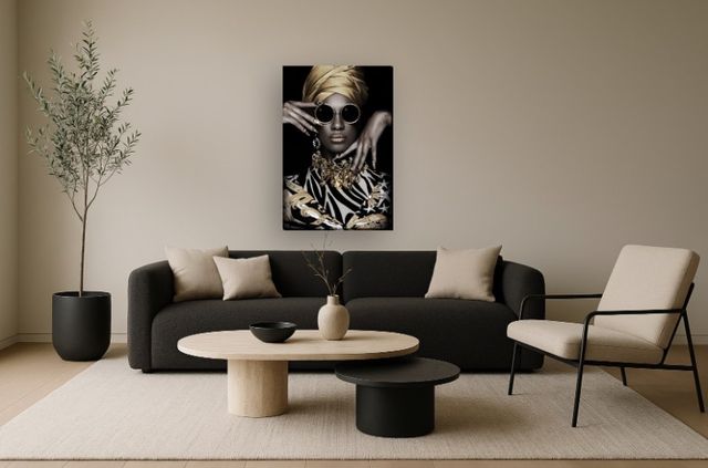 Classy Living Dramatic Stick a Pose Wall Art-1