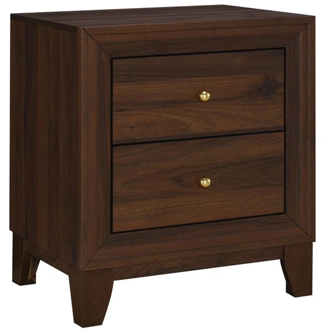 Coaster® Welsley 4-Piece Walnut Eastern King Bedroom Set-1