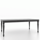 Canadel Customizable Gourmet 82" VA Base Dining Table with One Removable Leaf-2