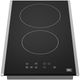 Porter & Charles 12'' Black Glass Electric Cooktop-2