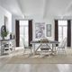 Liberty Furniture Farmhouse 5-Piece Brown/White Optional Trestle Dining Set-1