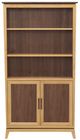 Whittier Wood® Furniture Addison Duet Bookcase with Doors-3
