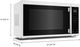 KitchenAid® 1.2 Cu. Ft. White Countertop Microwave-4