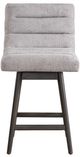 Armen Living Elias Gray Swivel Bar Stool-1