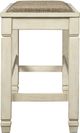 Signature Design by Ashley® Bolanburg Two-Tone Counter Height Dining Bench-2