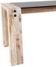Canadel Customizable Loft Glass Top Rectangular Table with Natural Washed Base-1