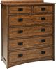 Intercon Oak Park Mission Standard Chest -0