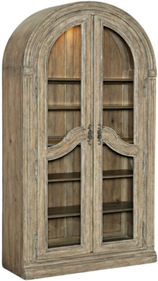 Hooker® Furniture Castella Antique Slate Bunching Curio-0