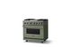Viking® 5 Series 36" Eucalyptus Pro Style Dual Fuel (NG) Range with Brushed Brass Trim-2