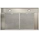 Best® Ispira 36" Stainless Steel with Brushed Gray Glass Wall Mounted Range Hood-3