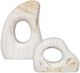 Uttermost® Stone Flow 2-Piece Natural Indoor-Outdoor Sculpture Set-0