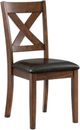 Elements International Alex Espresso Dining Side Chair-0