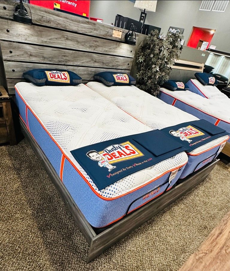 Dusty's Deals North Lake Park 16" Hybrid Plush Tight Top Queen Mattress
