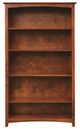 Archbold Furniture Customizable Alder 36" x 72" Bookcase-1