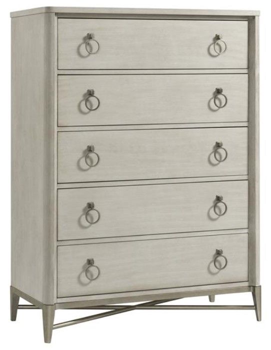 Riverside Furniture Maisie Champagne 5-Drawer Chest