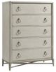 Riverside Furniture Maisie Champagne 5-Drawer Chest-0