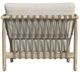 Classic Home Leo Taupe Teak Wood Outdoor Accent Chair-3