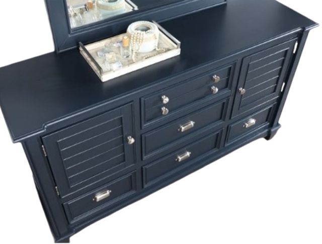 Furniture of America® Manzanillo Slate Blue Dresser-2