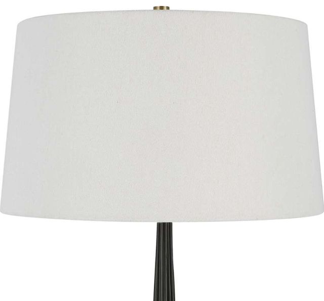 Uttermost® Miraz Black/White Floor Lamp-3