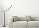 Cal® Lighting & Accessories Lumen Dark Bronze Floor Lamp-4