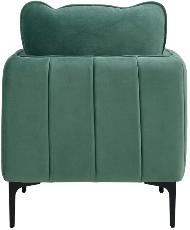 Elements International Rae Green Velvet Accent Chair-4