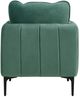 Elements International Rae Green Velvet Accent Chair-4