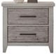 Liberty Furniture Backroads Parchment Brown/Weathered White Nightstand-0