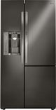 LG 26.1 Cu. Ft. Black Stainless Steel Side-By-Side Refrigerator-0