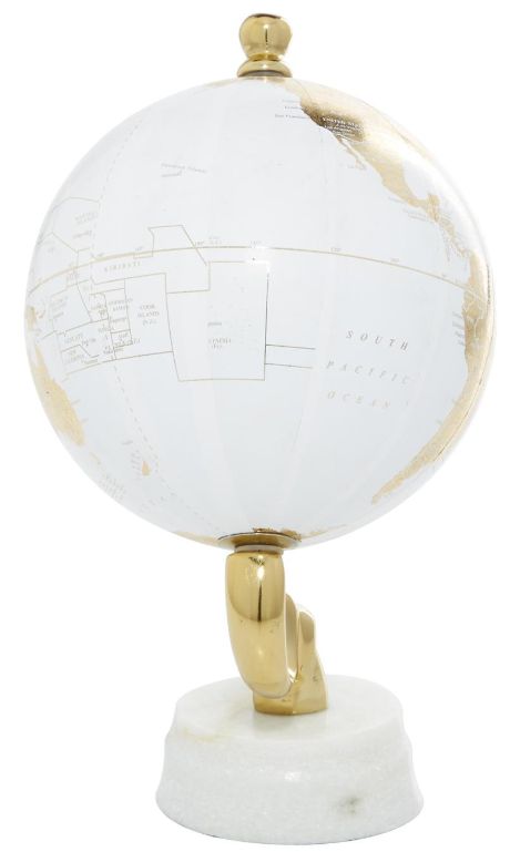 Deco Marche Gold 11" Globe-2