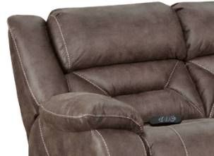 HomeStretch 168 3-Piece Brown Power Reclining Sectional-1
