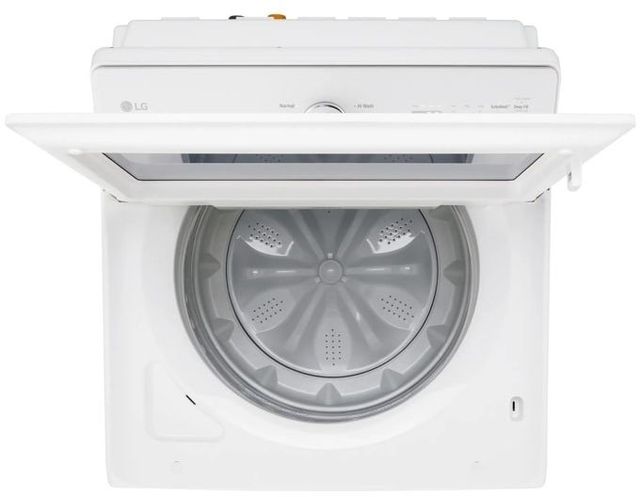LG Alpine White Top Load Washer & Gas Dryer Laundry Pair-3