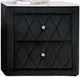 Crown Mark Annabelle Black Nightstand-0