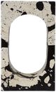 Uttermost® Nouveau Black/White Coral Stone Sculpture-0