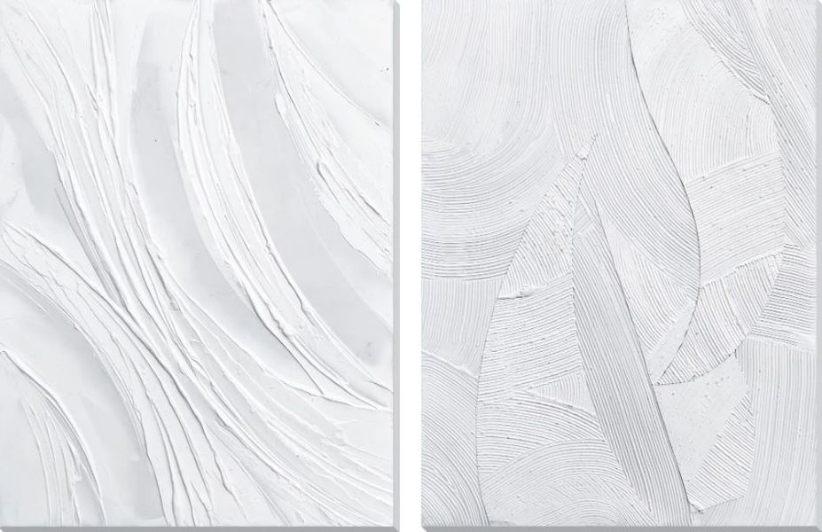 Picture of Classy Art 2-Piece Hand Painted Textured Wall Art Set | Fischer ...