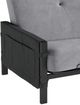 dhp furniture® Fairview Gray Futon with Storage-3