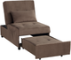 Homelegance® Garrell Brown Lift Top Storage Bench with Pullout Bed-4
