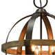 Forty West Bryant Brown 3-Light Chandelier-2