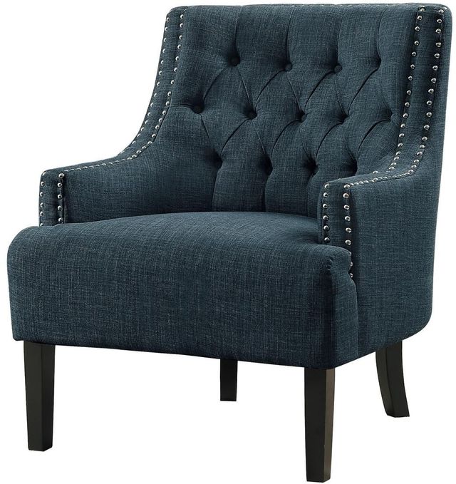 Mazin Furniture Charisma Indigo Accent Chair-0