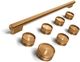 KitchenAid® 36" Bronze Commercial-Style Induction Range Handle and Knob Kit-0