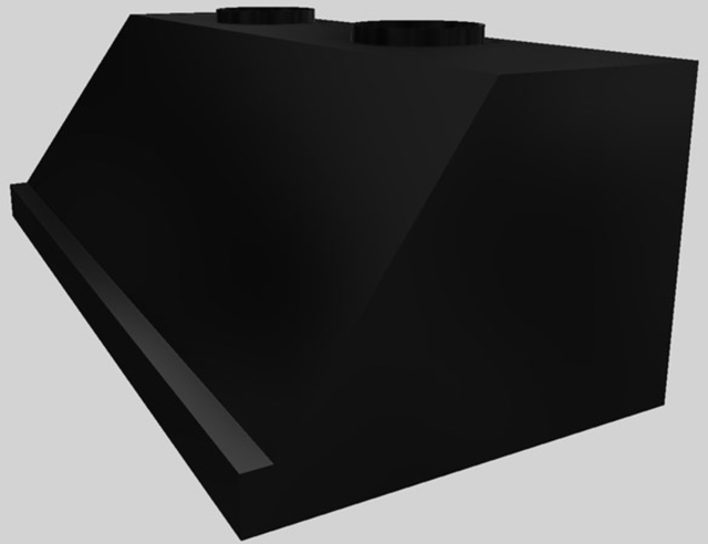 Vent-A-Hood® 54" Wall Mounted Range Hood-Black-2