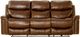 Catnapper® Ceretti Brown Leather Power Reclining Sofa-3